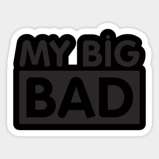 My Bid BAD For Kids, Baby Infant Sticker